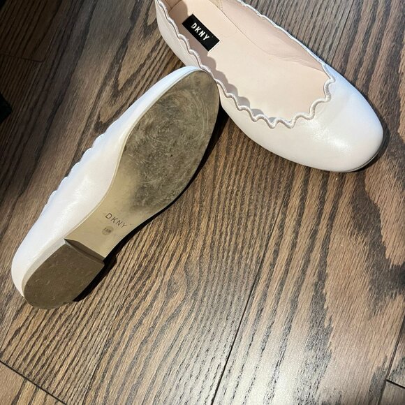 Dkny Shoes - Dkny Willow Balet Flats. Lovely pink. Blush Leather Size 7.5/38 - Picture 7 of 7